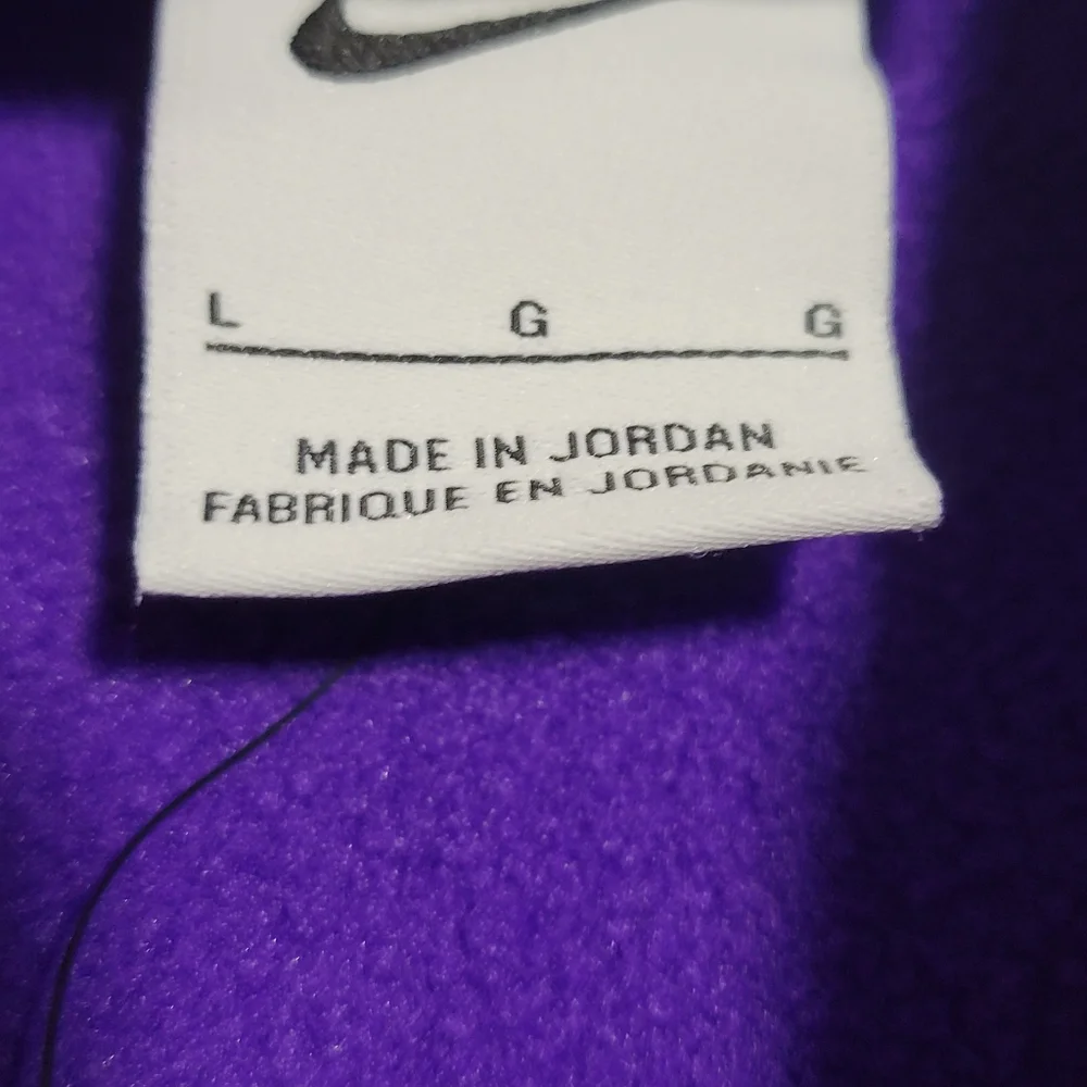 Nike Thermal Full Zip Purple Jacket Women's Size Large